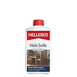 MELLERUD Holz Seife Reiniger & Pflege | 1 x 1 l | Kraftvoller Schutz für alle geölten und unbehandelten Holzoberflächen im Innenbereich